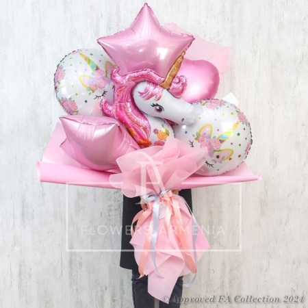 Pink Baloons Bouquet