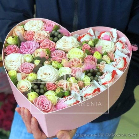 Floral Box of Sweets
