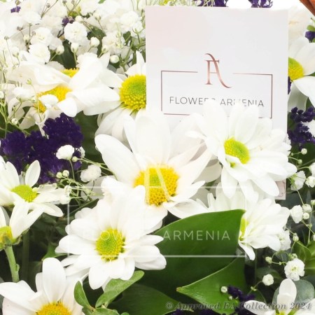 Chrysanthemums Basket