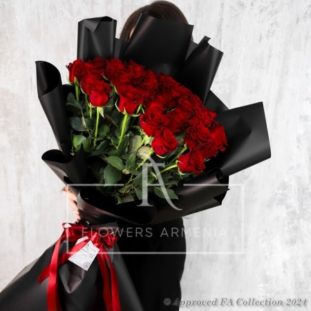 Radiant Red Roses Bouquet