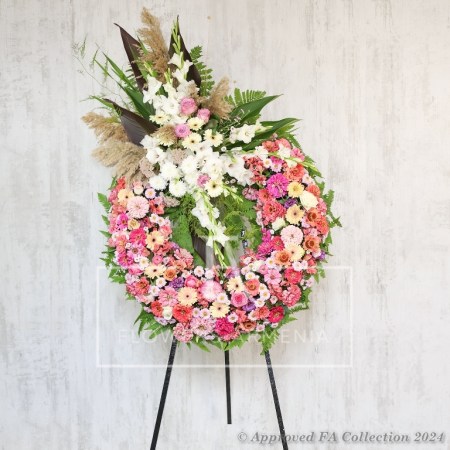 Rose Color Wreath