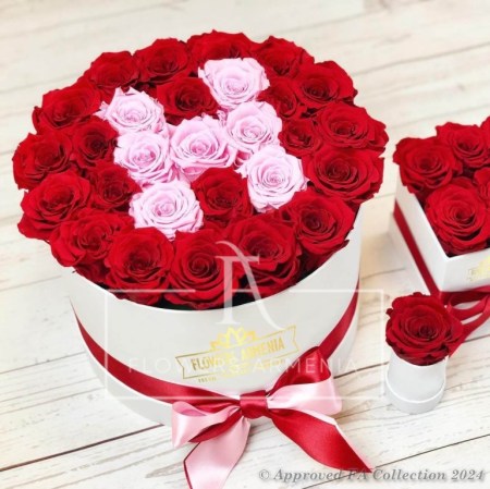 Red Roses In Box