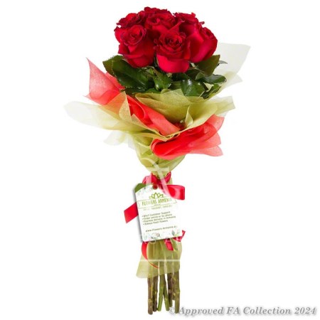 Bouquet «Fiery Roses»
