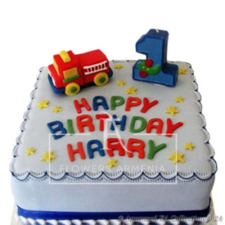 Happy Star Cake