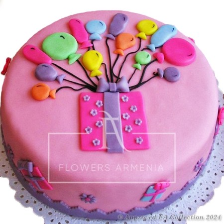Party Balloon Cake
