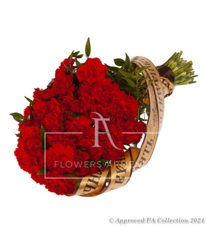 Bouquet of Red Carnations