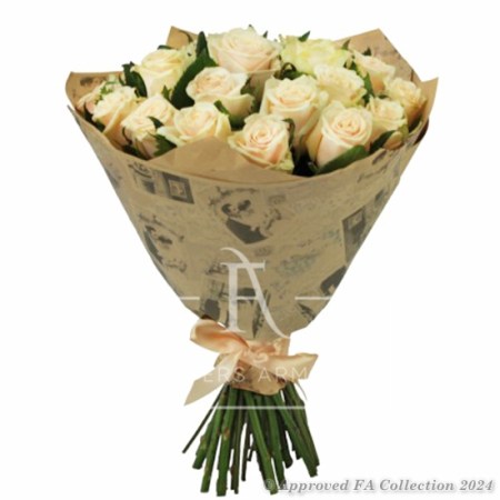 Birthday Wrapped Roses