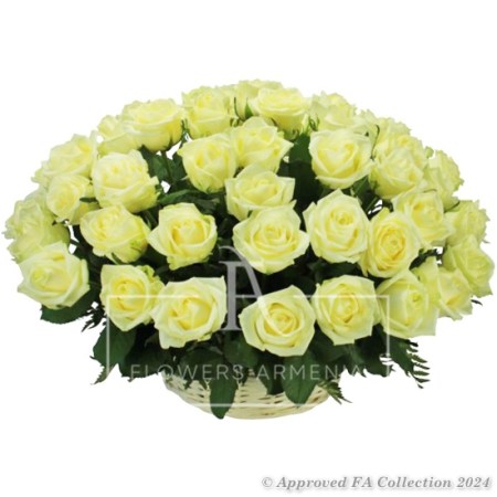 Basket in White