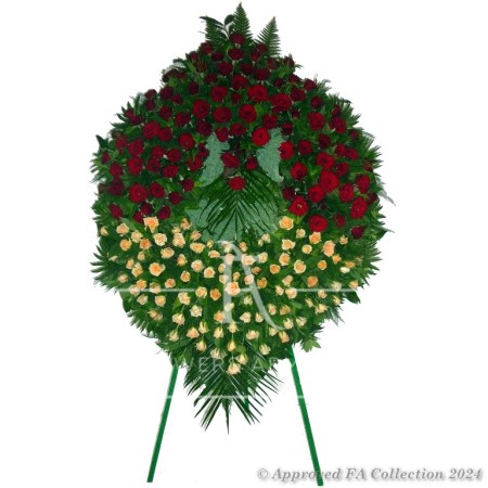 Funeral Wreath of Roses