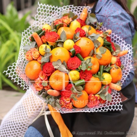 Unique colorful bouquet