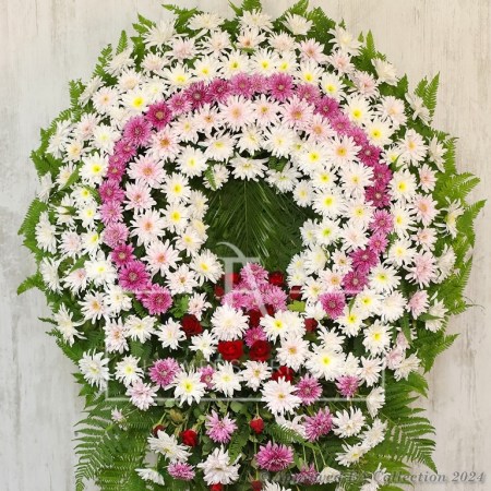 Chrysanthemum Wreath