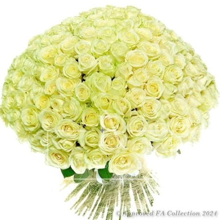 Deluxe White Roses
