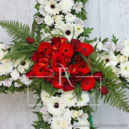 Cross Shaped Wreath